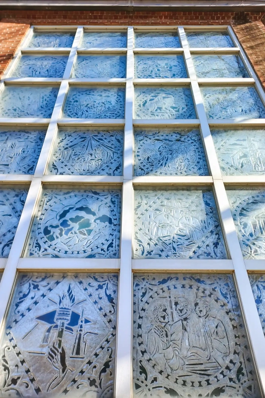 Weaver Chapel window art