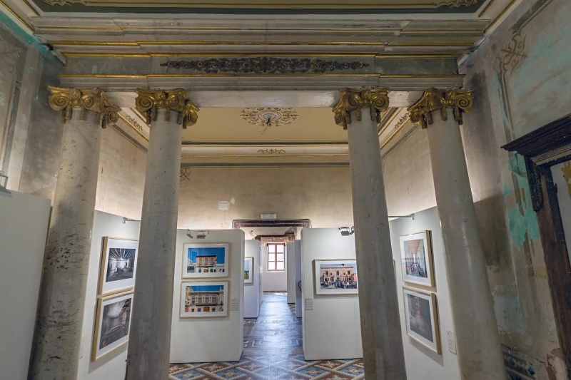 Nolla Palace exhibition room
