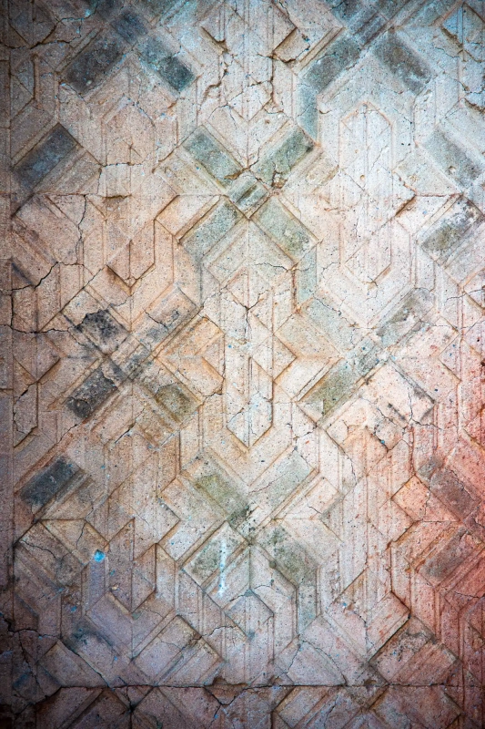 Fallen tiles design