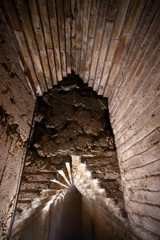 Staircase inside the Medujar Tower