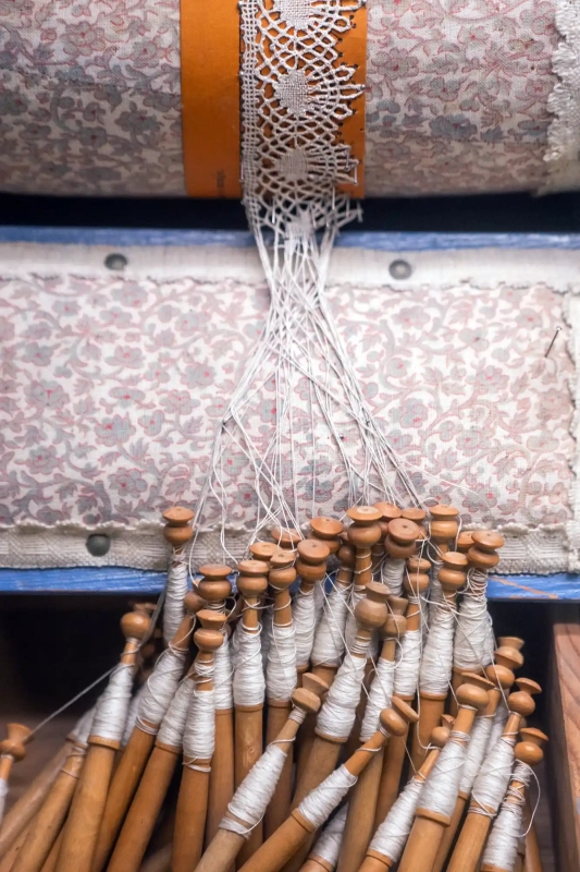 Lace production in Teruel