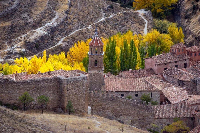 Aspen fall colors in Spain