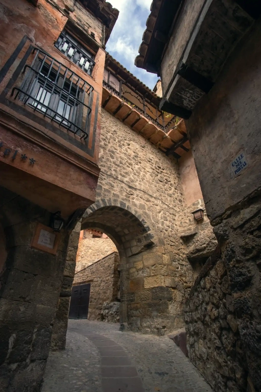 Unique architecture in Albarracin