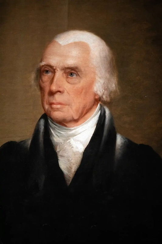 President James Madison Painting