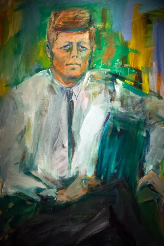 John F Kennedy modern portraits