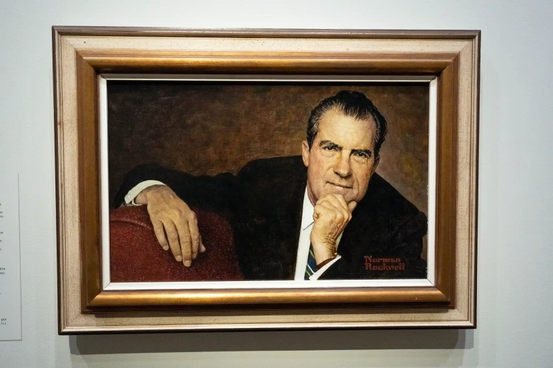 Richard Nixon Portrait