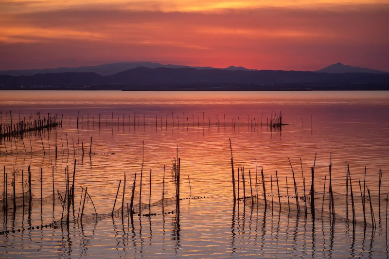 Best sunset in Spain