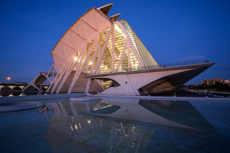 Science Museum architecture in Valencia