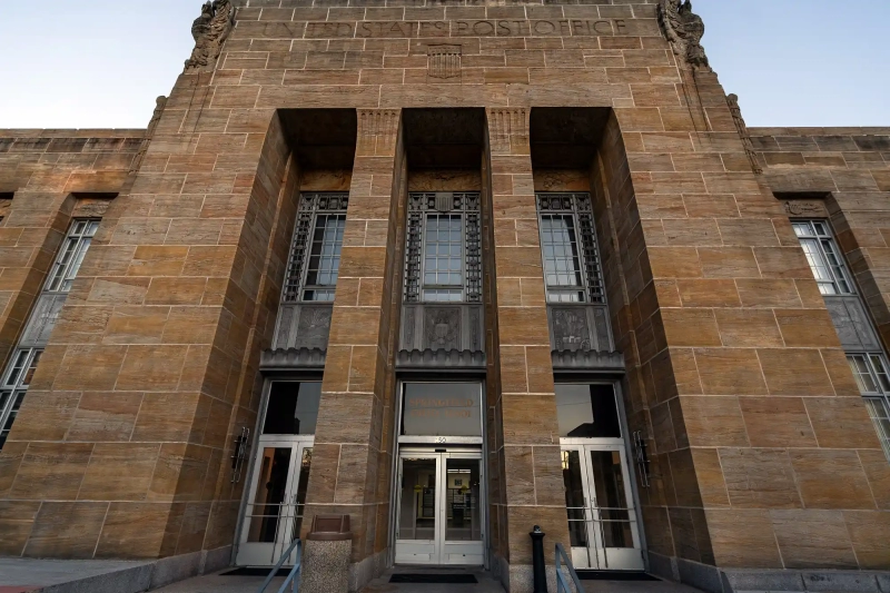 Art deco architecture post office