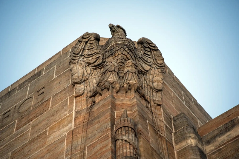 Springfield Ohio post office eagle