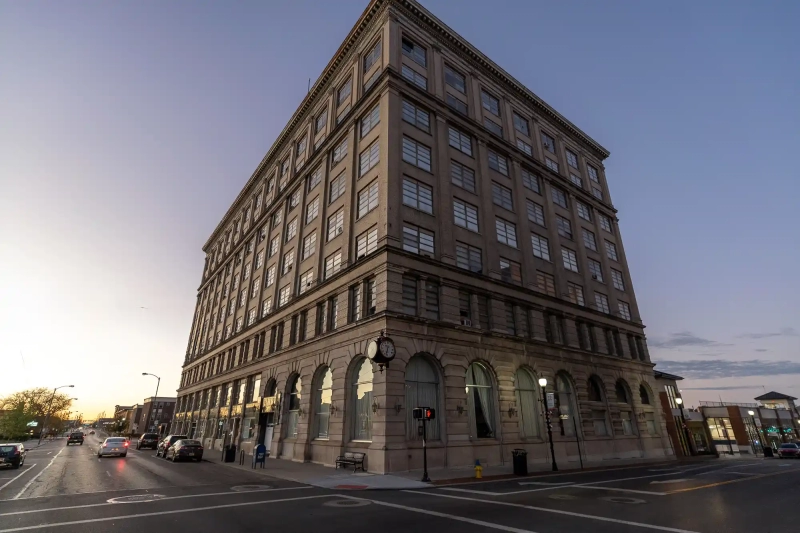 Old buildings in Springfield, Ohio