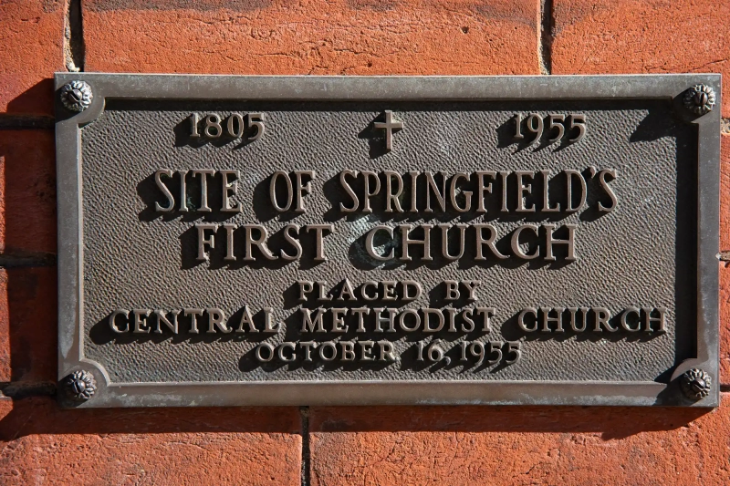 Very first church in Springfield