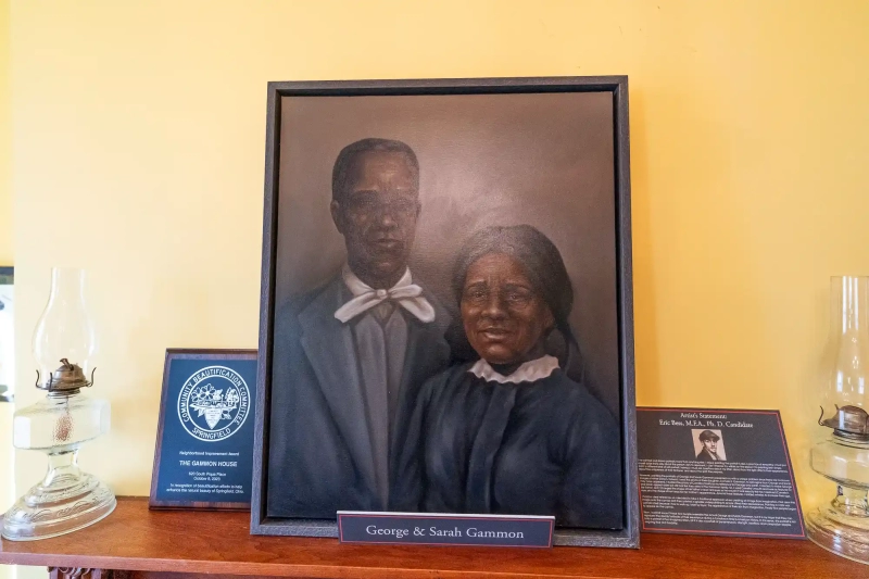 George and Sarah Gammon portrait