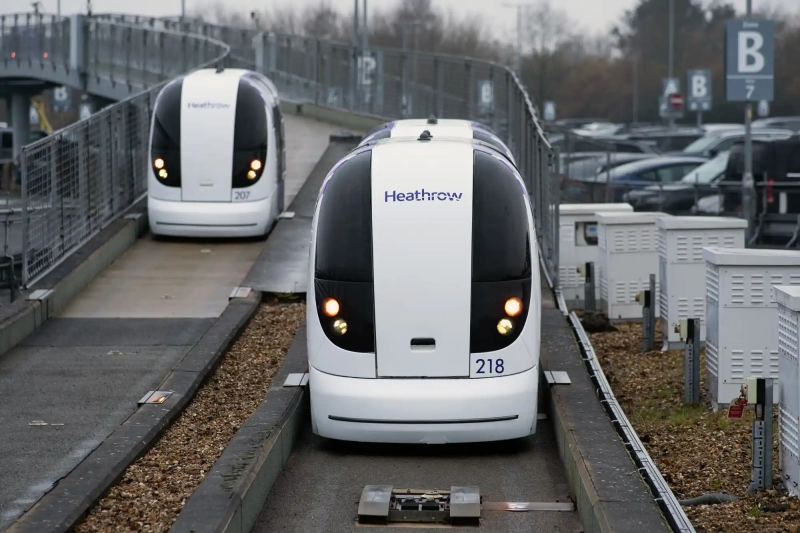 Self Driving Pods tracks