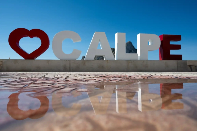 Calpe City Sign