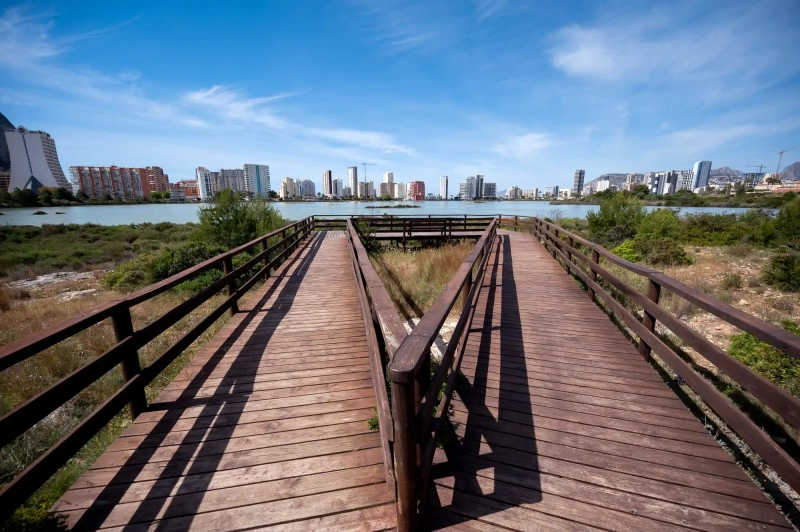 Pier walk in Calpe