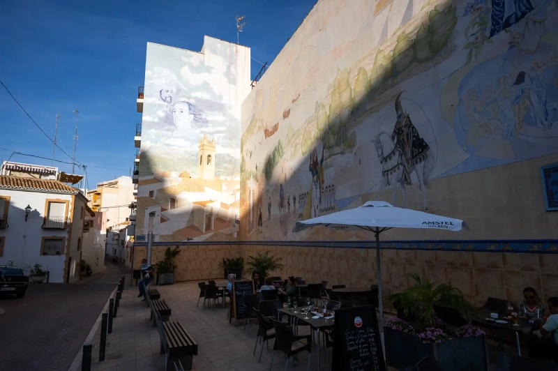 Art Mural in Calpe