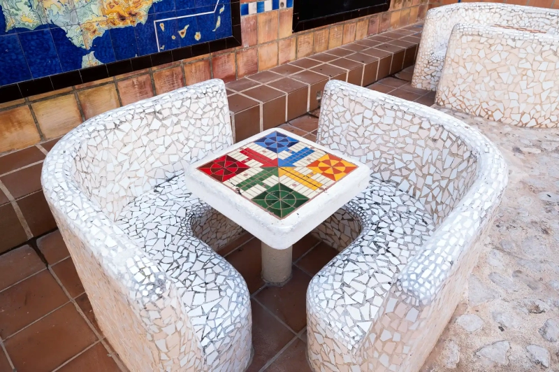 Public Parchís board game 