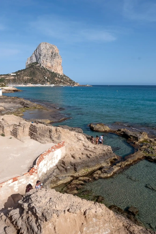 Calpe coast line