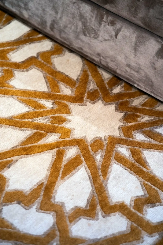 Arabic carpet pattern