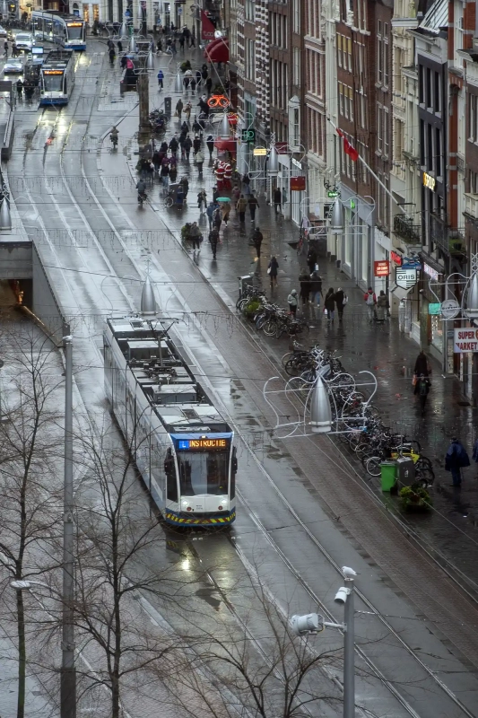 Rokin Square Tram
