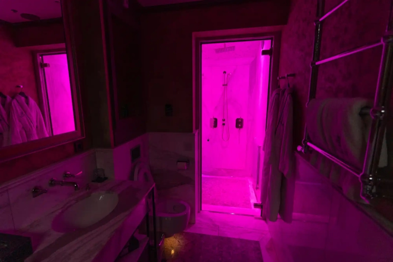 Pink room in Amsterdam
