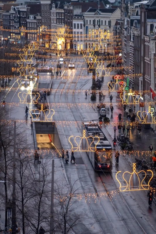 Amsterdam Christmas Tram